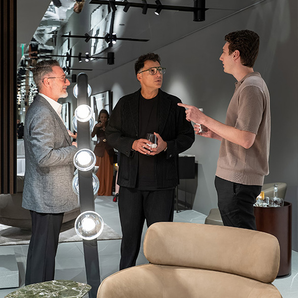 Minotti Boston 2025 Collection Cocktail

