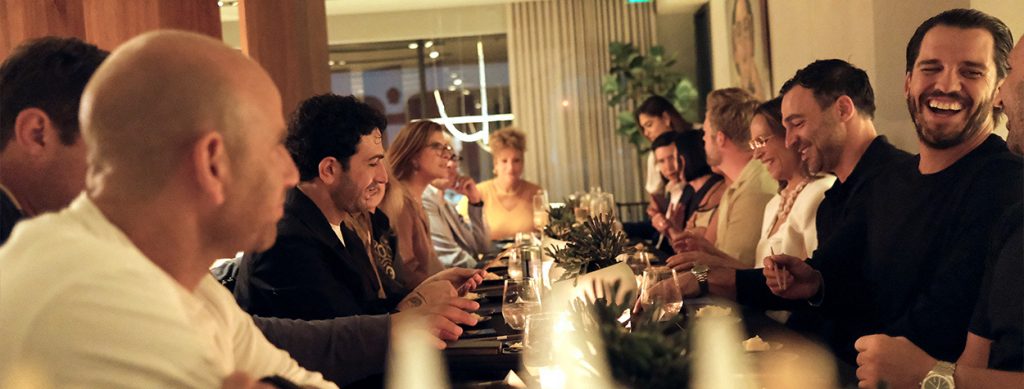 Minotti Miami 2025 Collection Omakase Dinner