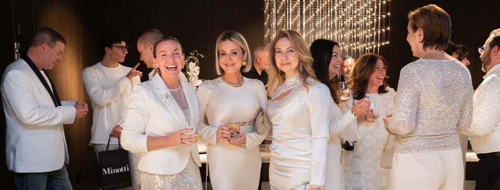 Minotti Boston White Party